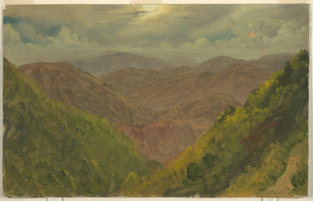 Táj Jamaicában alkotó: Frederic Edwin Church