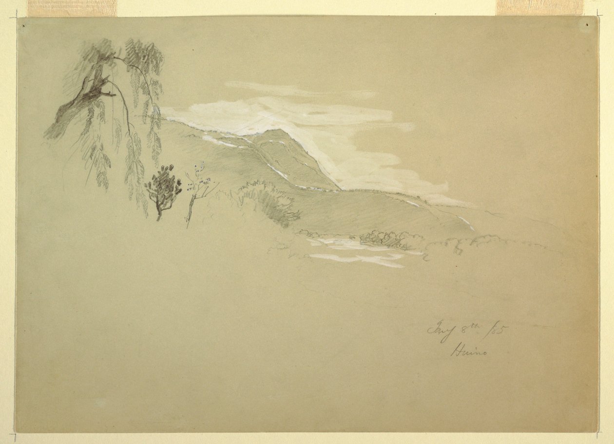 Táj Huino, Mexikó közelében alkotó: Frederic Edwin Church