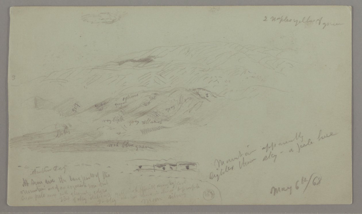 Tájak Baalbek közelében, Libanon alkotó: Frederic Edwin Church