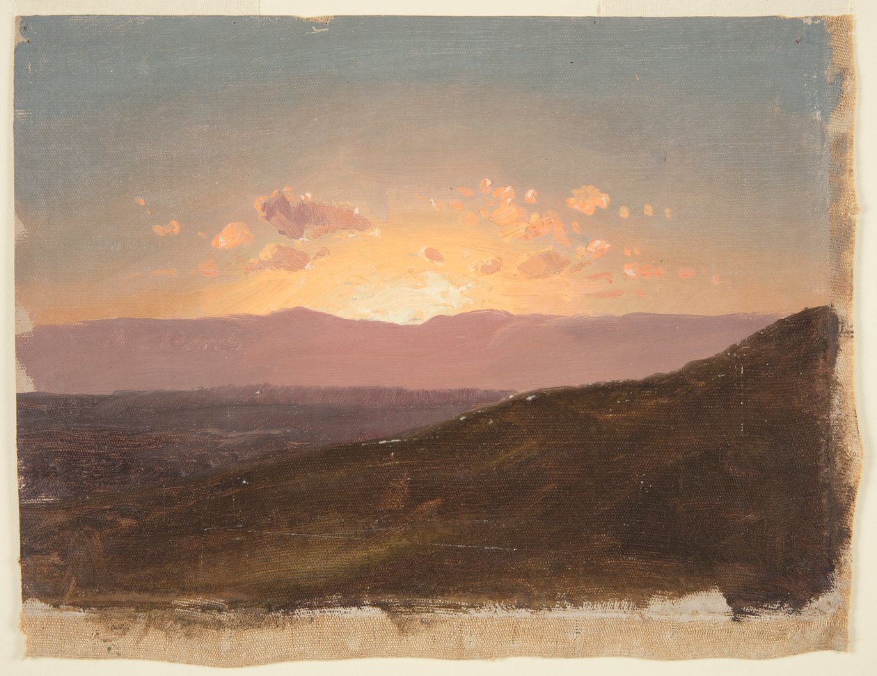 Átnézve a Hudson-völgyön alkotó: Frederic Edwin Church