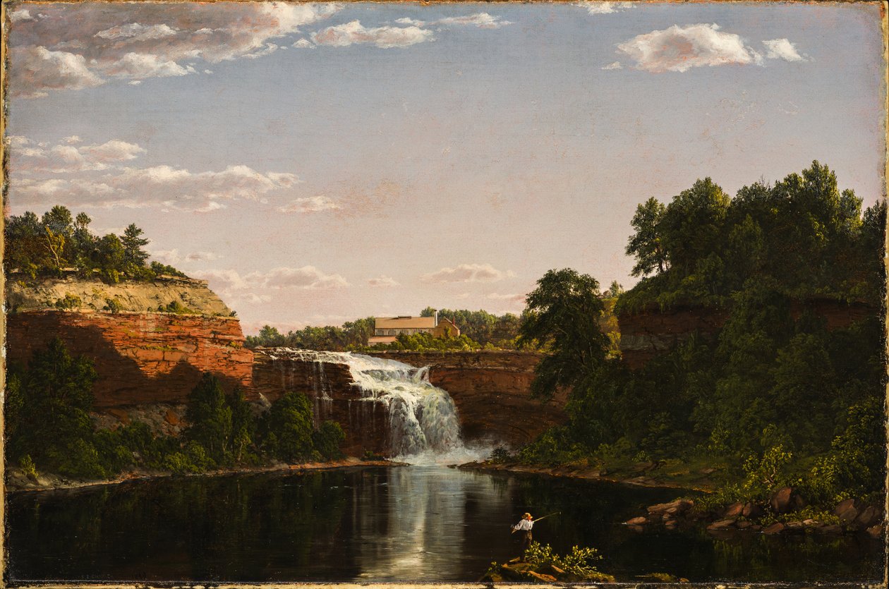 Lower Falls, Rochester alkotó: Frederic Edwin Church