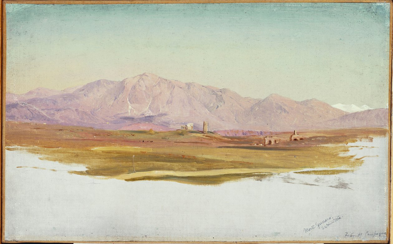 Monte Guinaro, Sabine-hegység, 1869 alkotó: Frederic Edwin Church