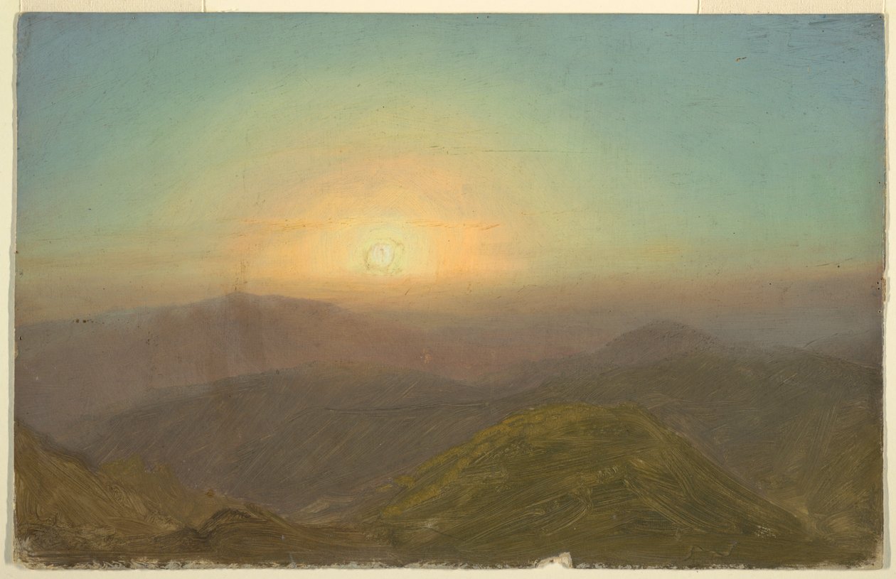 Reggeli táj alkotó: Frederic Edwin Church