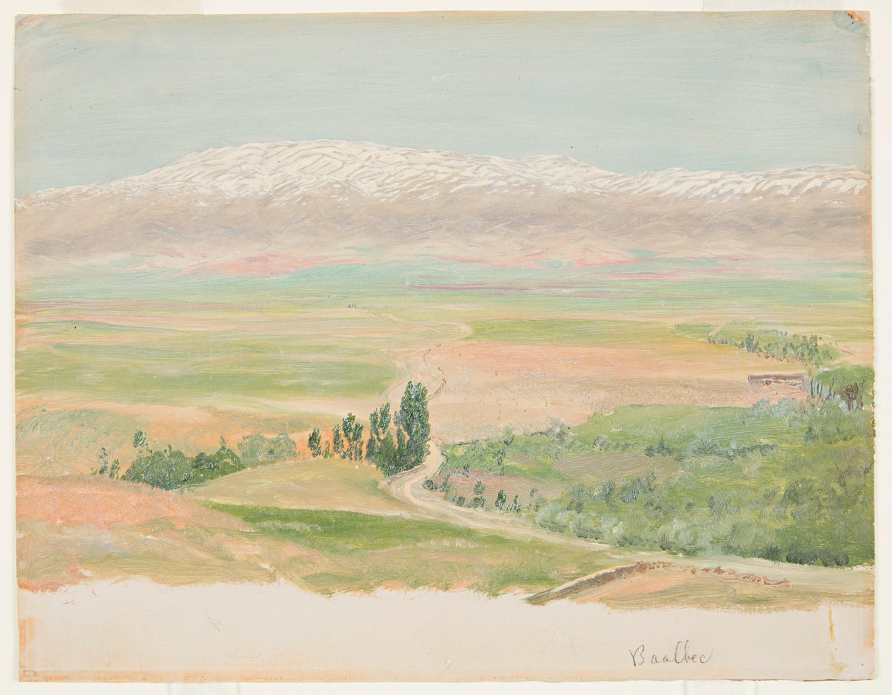 Hegyek Baalbec közelében alkotó: Frederic Edwin Church