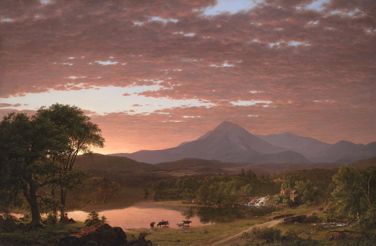 Mt. Ktaadn, 1853 alkotó: Frederic Edwin Church