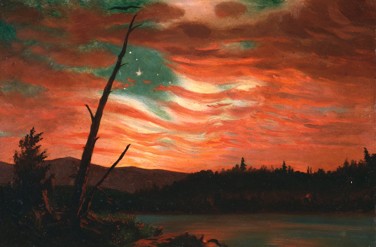 Bannerünk az égen alkotó: Frederic Edwin Church