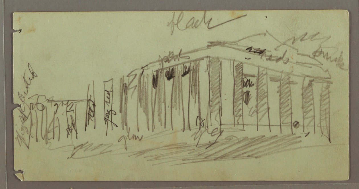 Parthenon éjszaka világítva, Athén, Görögország alkotó: Frederic Edwin Church