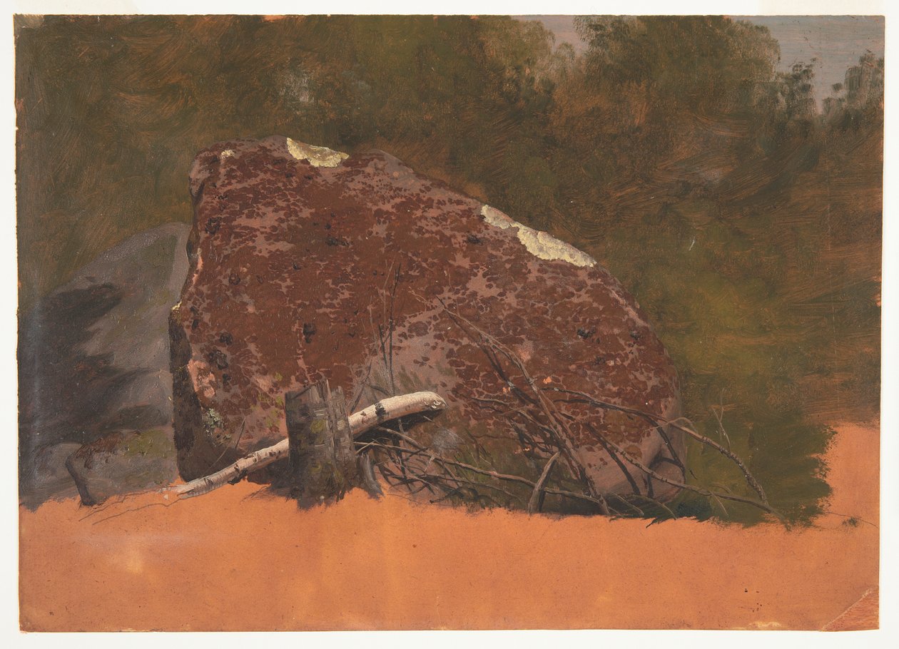 Esetleg Mt. Desert, Sziget, szikla alkotó: Frederic Edwin Church