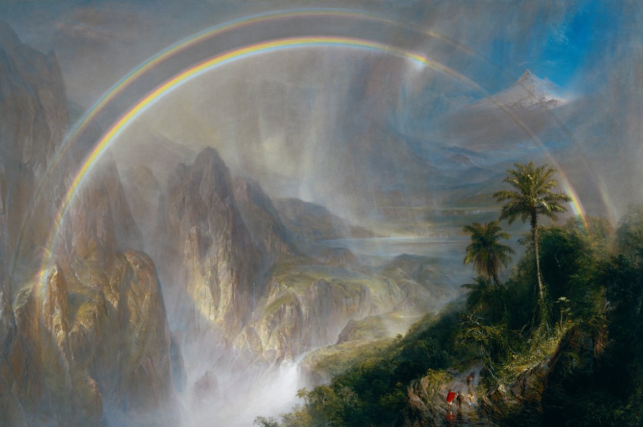 Esős évszak a trópusokon alkotó: Frederic Edwin Church