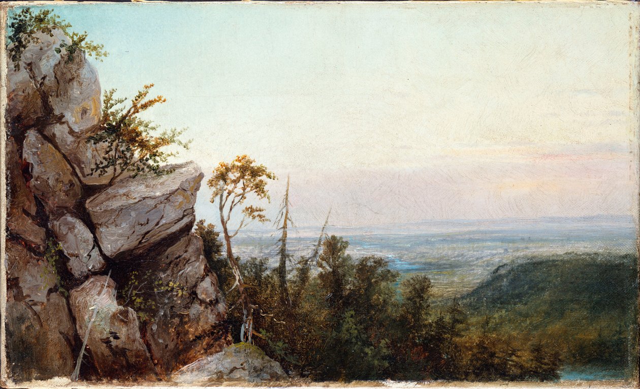 Sziklák és táj alkotó: Frederic Edwin Church