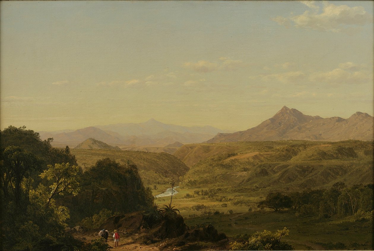 Jelenet az Andokban alkotó: Frederic Edwin Church