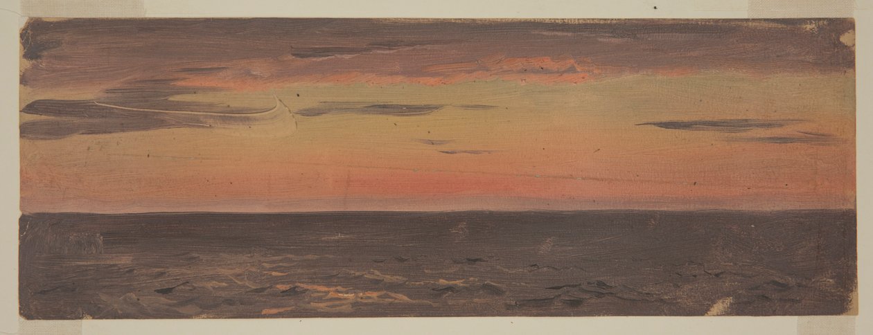 Tengeri tájkép alkotó: Frederic Edwin Church