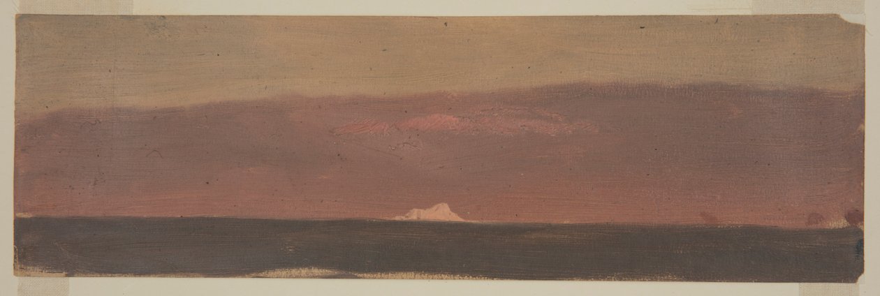 Tengeri táj jéghegy alkotó: Frederic Edwin Church