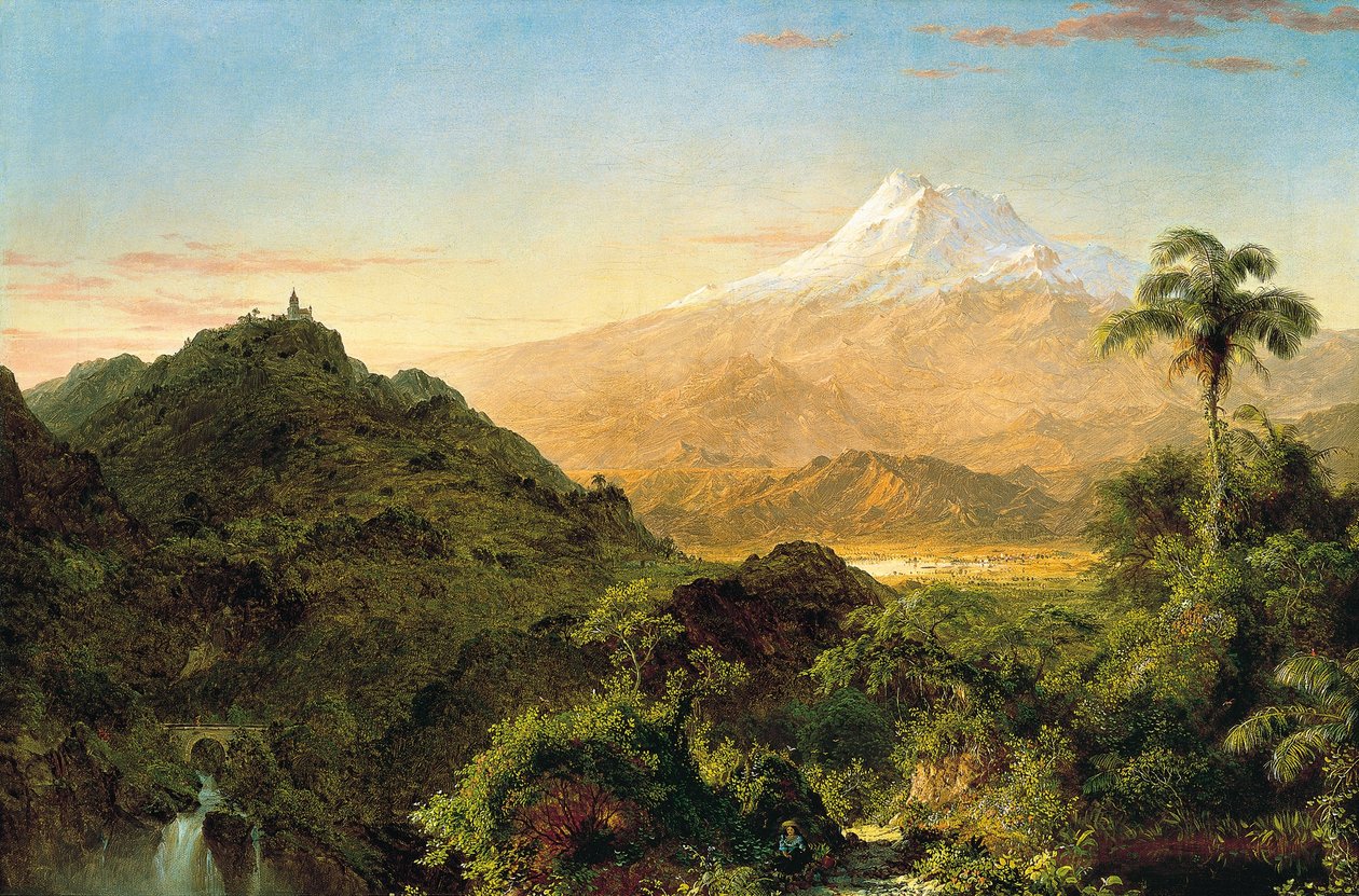 Dél-amerikai táj alkotó: Frederic Edwin Church