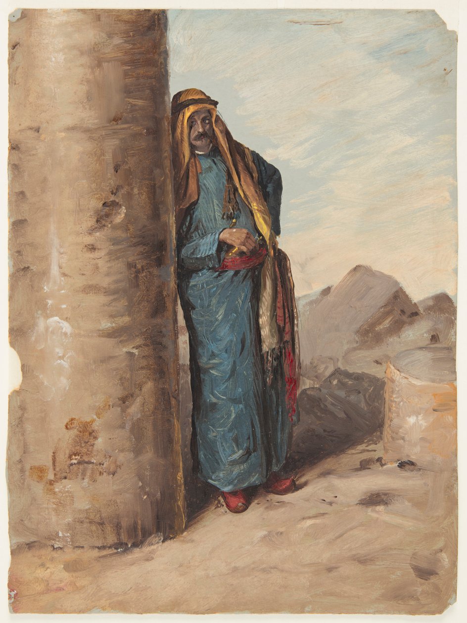 Álló beduin alkotó: Frederic Edwin Church