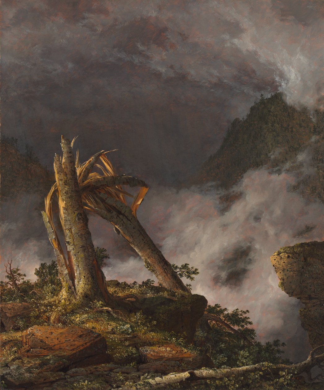 Vihar a hegyekben alkotó: Frederic Edwin Church
