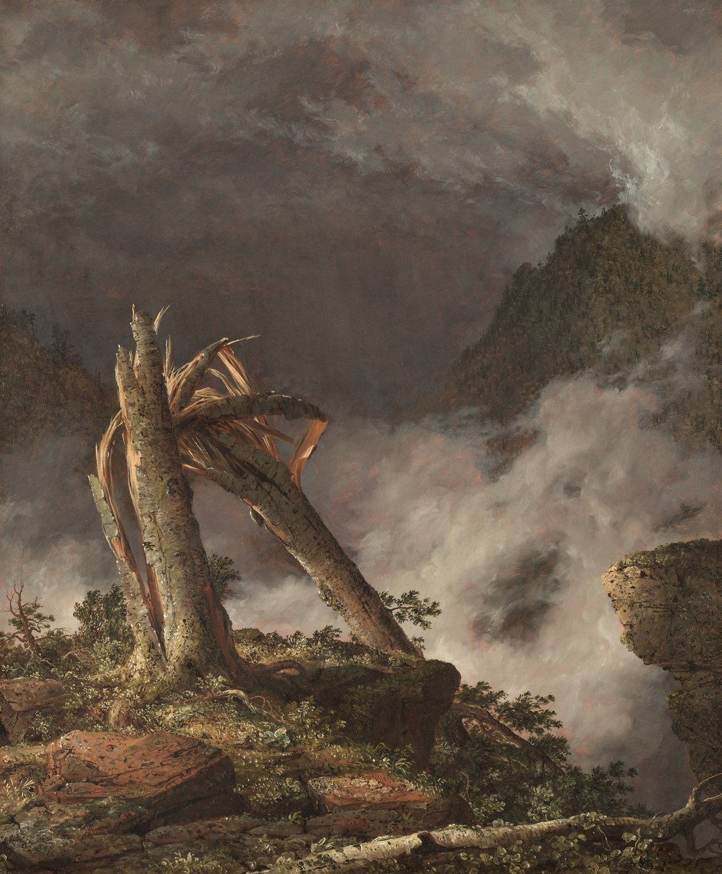 Vihar a hegyekben alkotó: Frederic Edwin Church