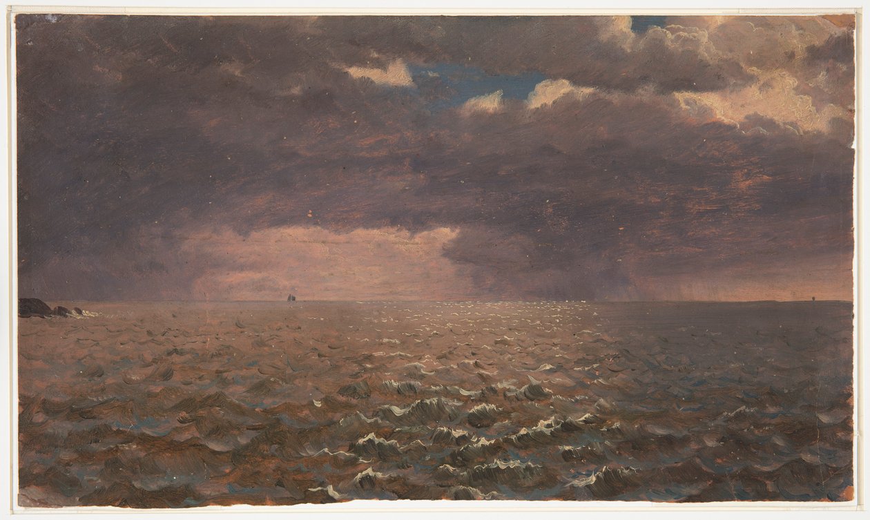 Viharos tenger alkotó: Frederic Edwin Church