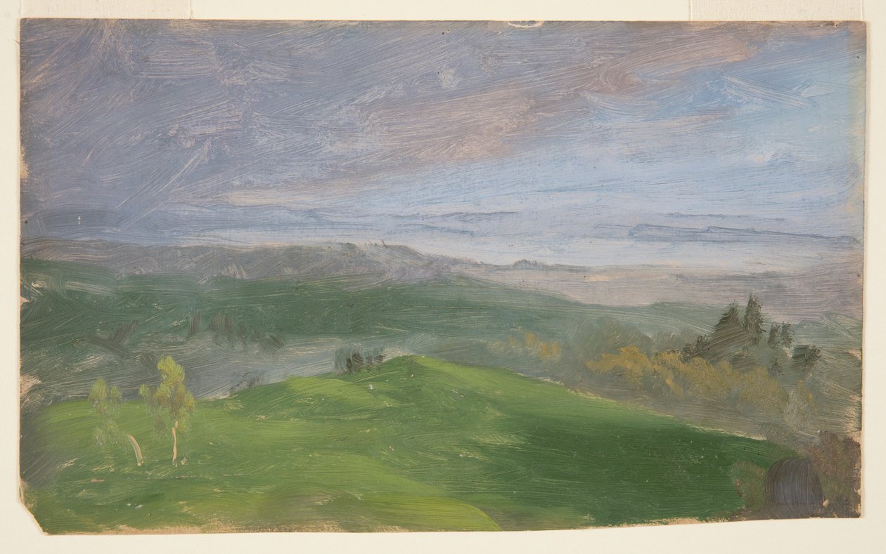 Summer View, Hudson Valley, New York alkotó: Frederic Edwin Church
