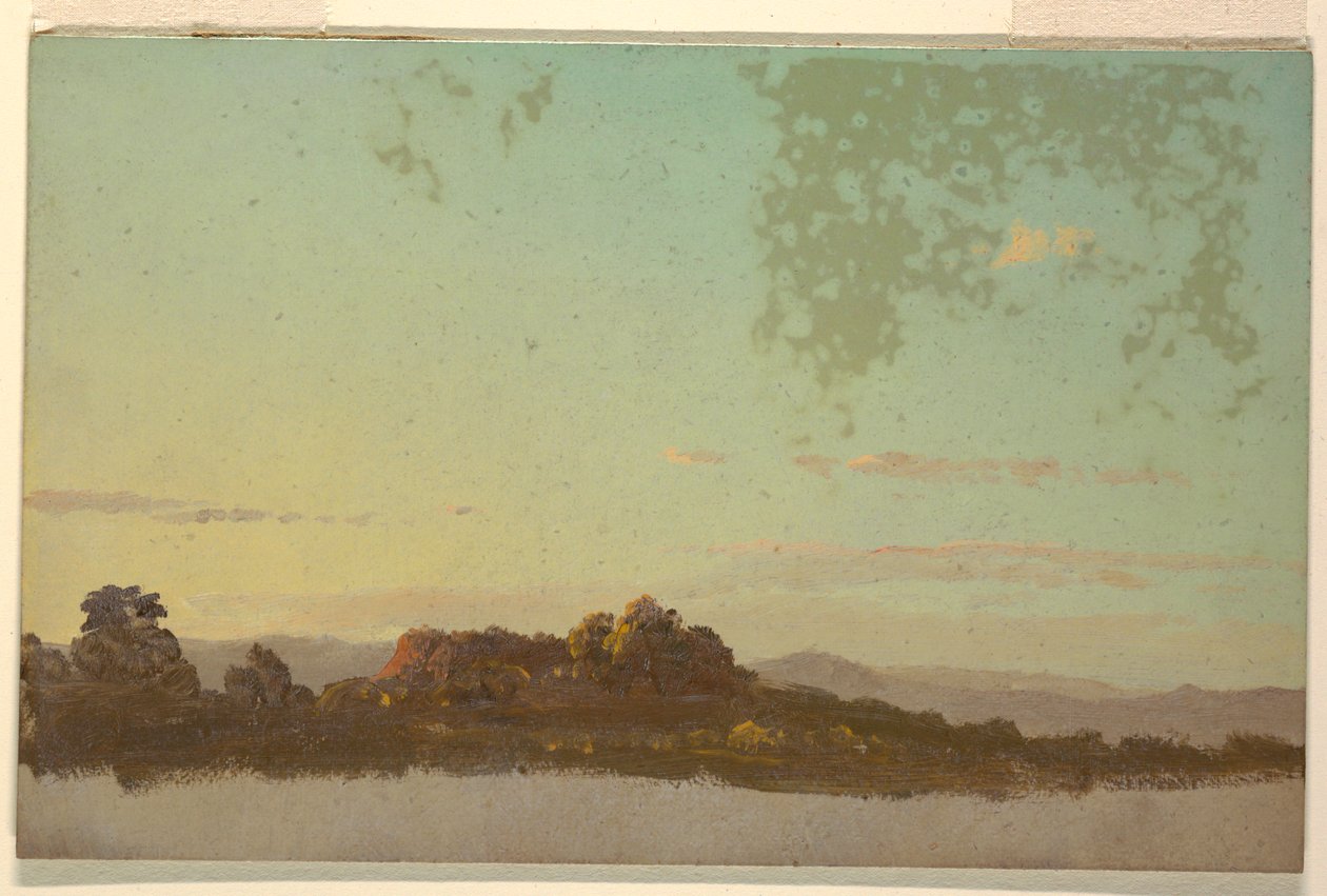 Nyári táj alkotó: Frederic Edwin Church