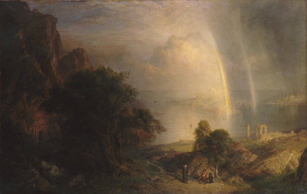 Az Égei-tenger, 1877 körül (olaj, vászon) alkotó: Frederic Edwin Church
