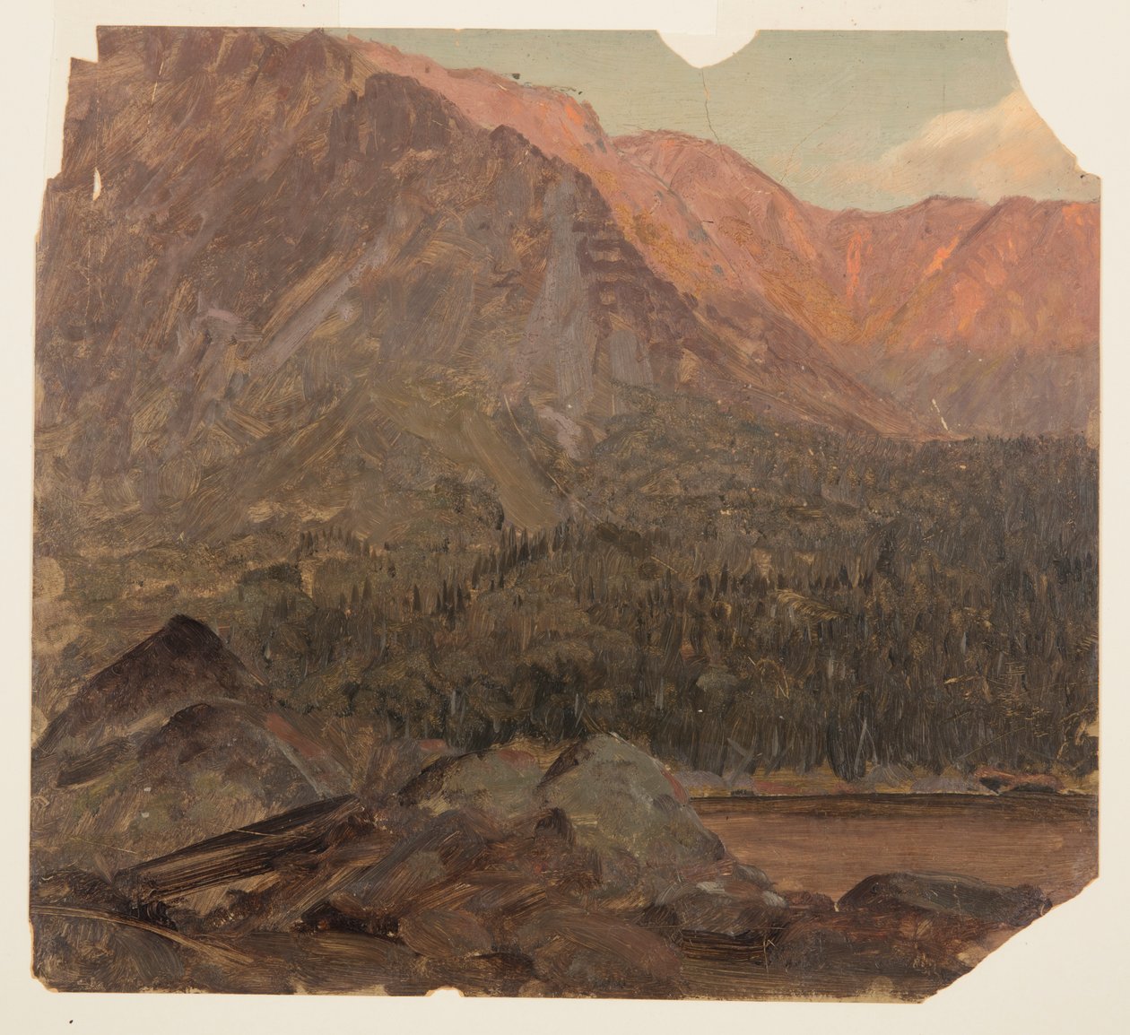 A Nagy Katahdin-medence, Maine alkotó: Frederic Edwin Church