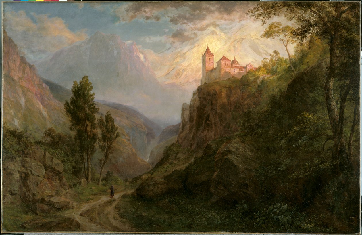 San Pedro kolostor (A Havas Boldogasszony) alkotó: Frederic Edwin Church