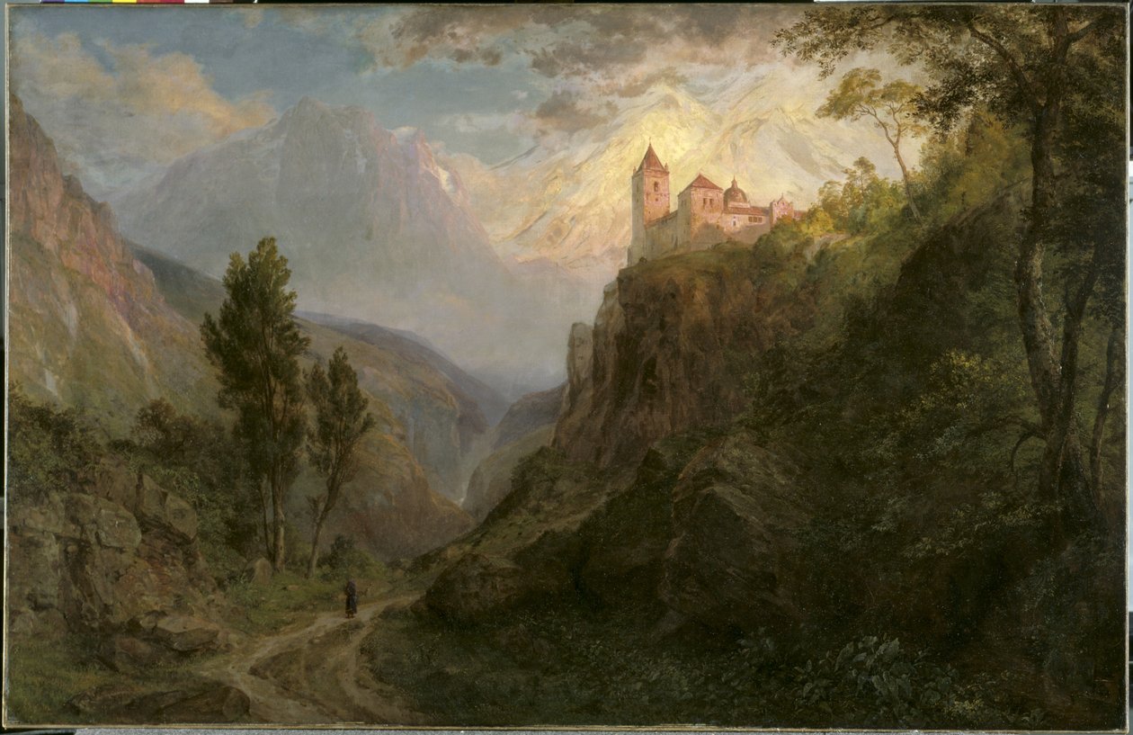 San Pedro kolostor (Havas Boldogasszony) alkotó: Frederic Edwin Church