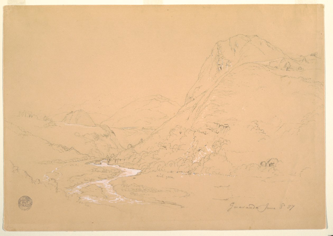 Völgy Guaranda közelében alkotó: Frederic Edwin Church