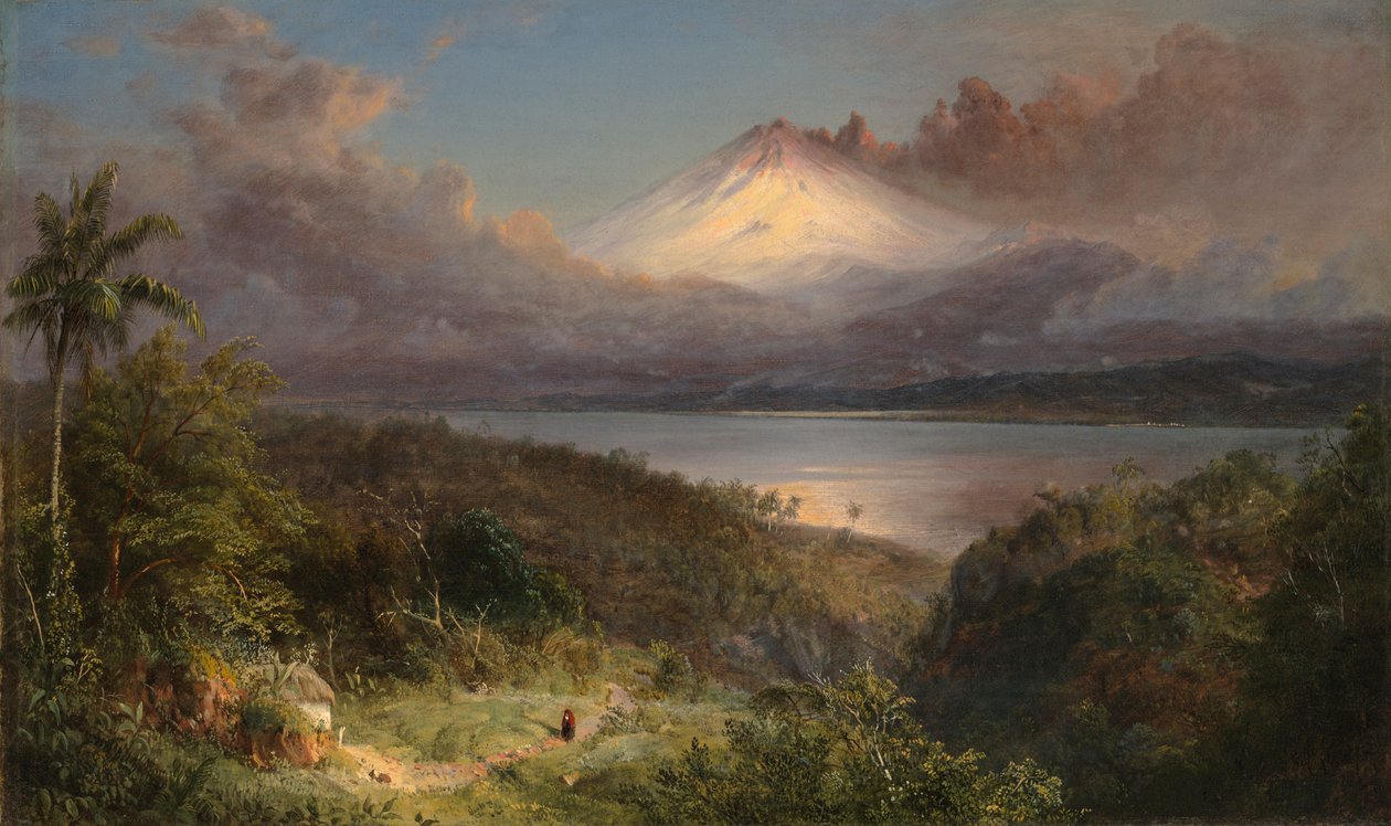Kilátás a Cotopaxira alkotó: Frederic Edwin Church