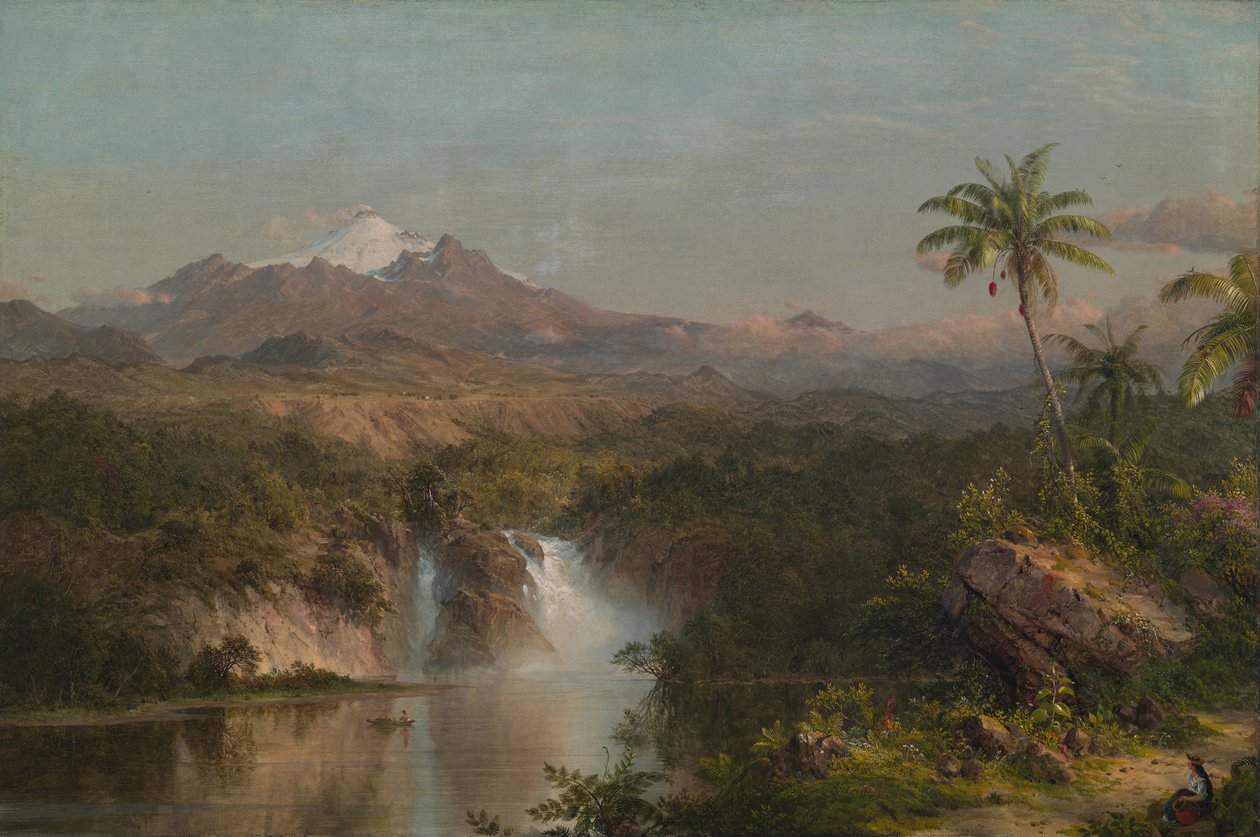 Kilátás a Cotopaxira alkotó: Frederic Edwin Church