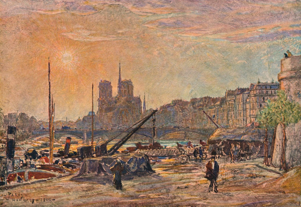 Párizs, 1900, 1903 alkotó: Frederic Anatole Houbron