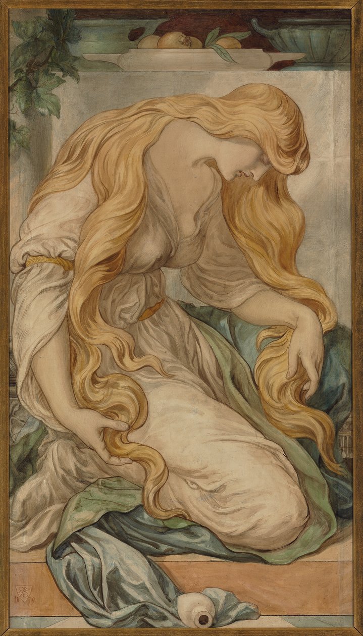 Mária Magdolna, 1879 alkotó: Frederic James Shields