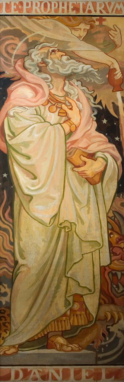 Próféták az Ószövetségből: Dániel, 1910 körül alkotó: Frederic James Shields