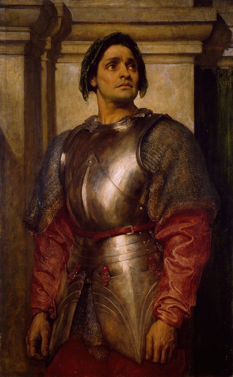 A Condottiere, 1871-72. alkotó: Frederic Leighton