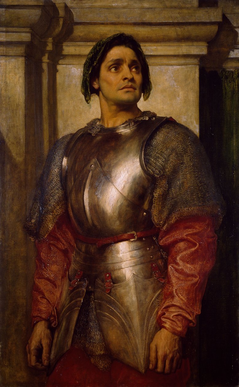 A Condottiere, 1871-72 alkotó: Frederic Leighton