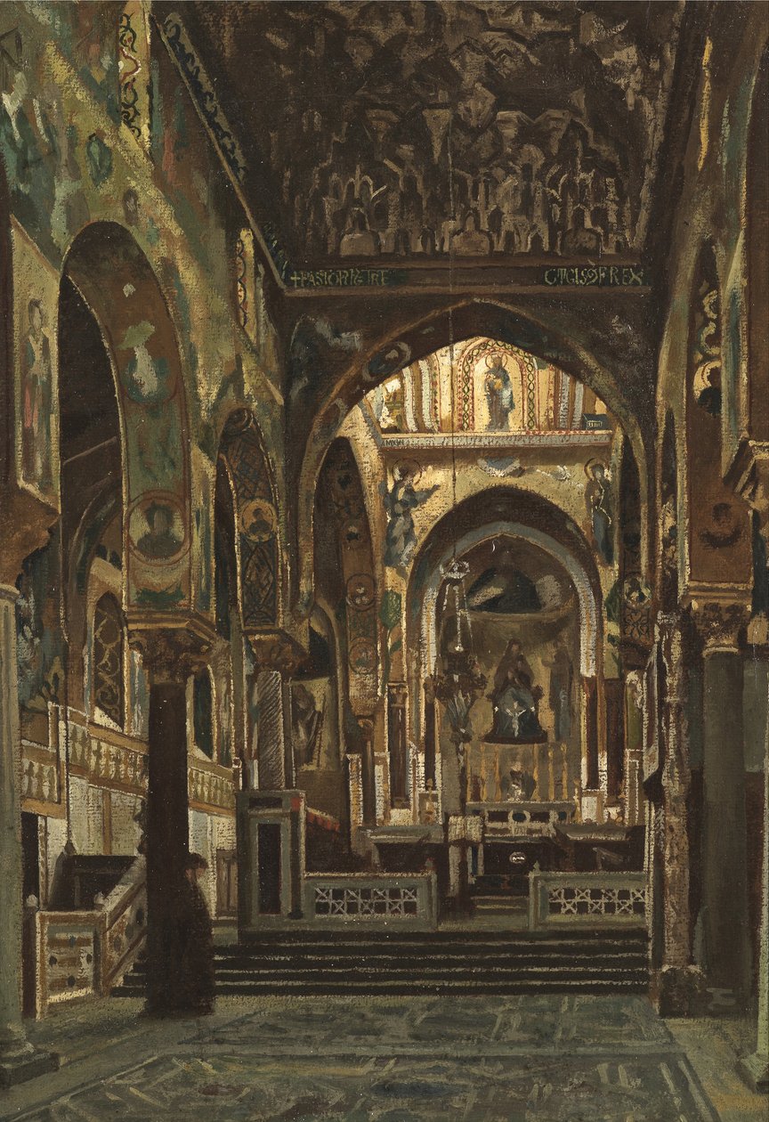 Palatinus-kápolna, Palermo alkotó: Frederic Leighton