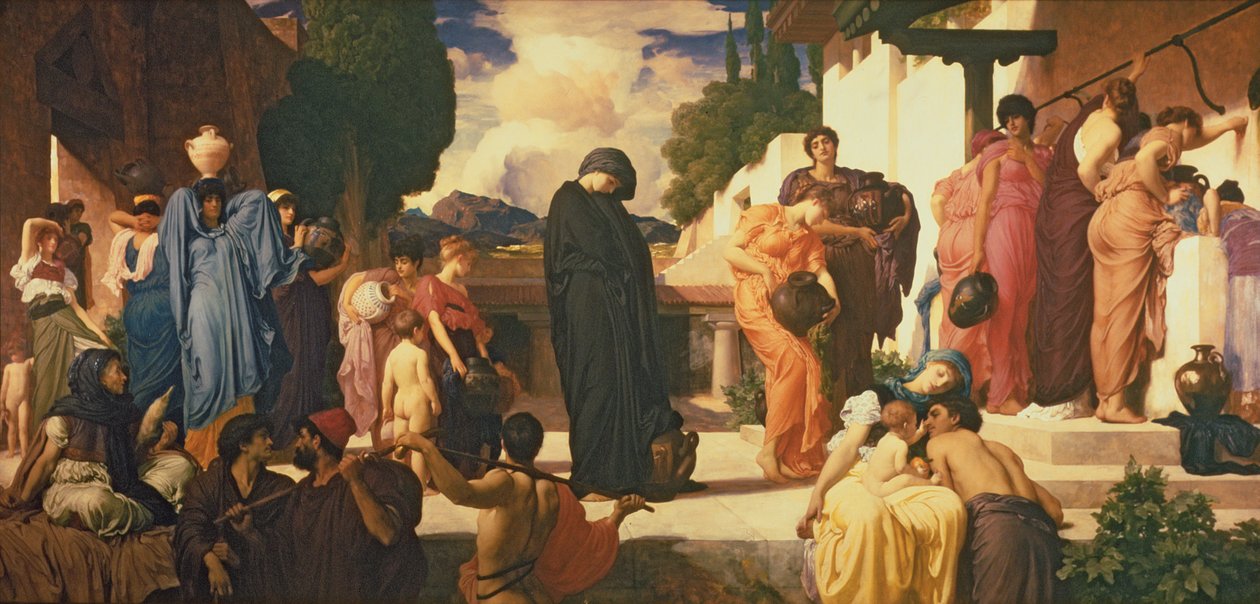 Fogságban lévő Andromache, 1888 körül (olaj, vászon) (lásd: 226710 és 250633) alkotó: Frederic Leighton