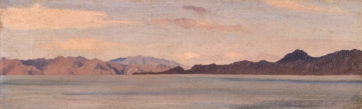 „Kis-Ázsia partvidéke Rodosz felől nézve”, 1867 alkotó: Frederic Leighton