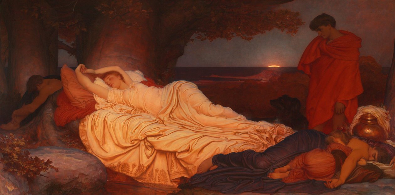 Cymon és Iphigenia, 1884 alkotó: Frederic Leighton