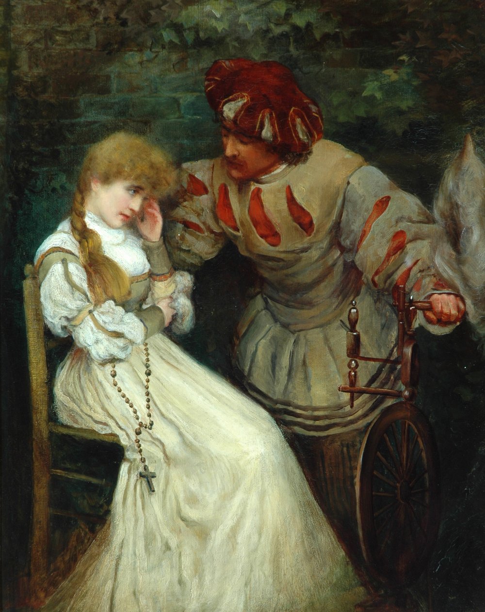 Faust és Marguerite, 1855-93 alkotó: Frederic Leighton