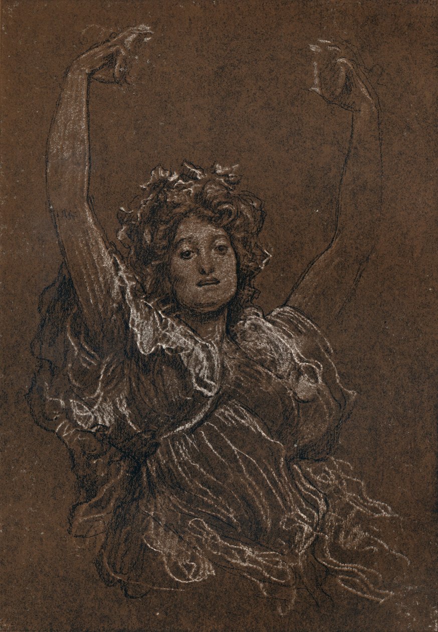 Nőtanulmány, c1897, 1897 alkotó: Frederic Leighton