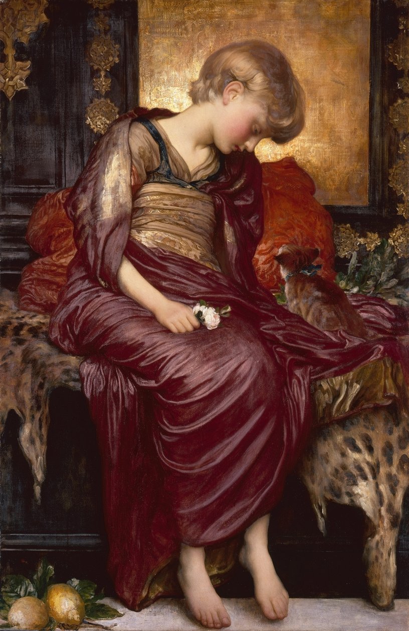 Kiscicák alkotó: Frederic Leighton