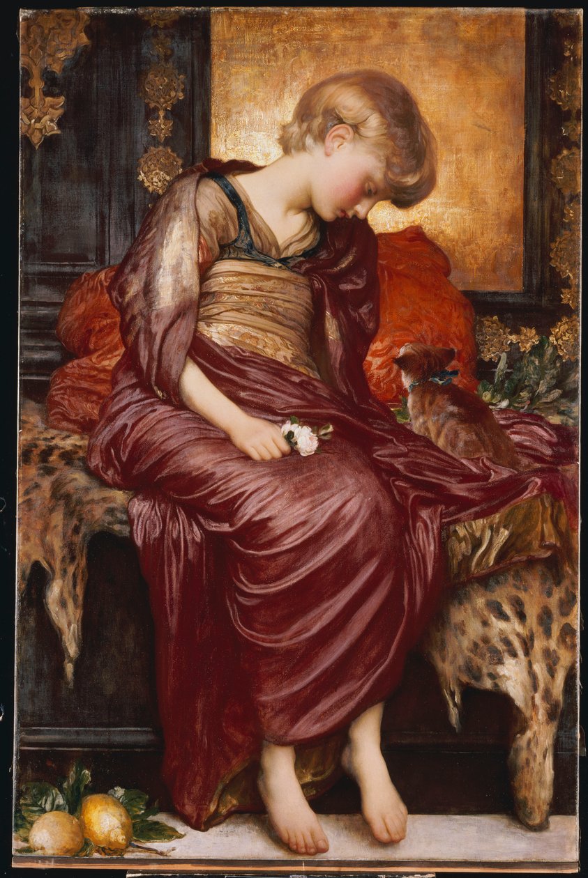 Kiscicák alkotó: Frederic Leighton