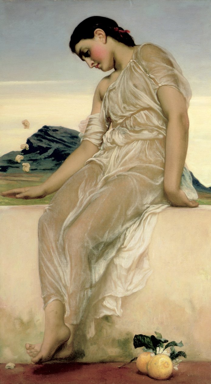 Knucklebones, 1867 alkotó: Frederic Leighton