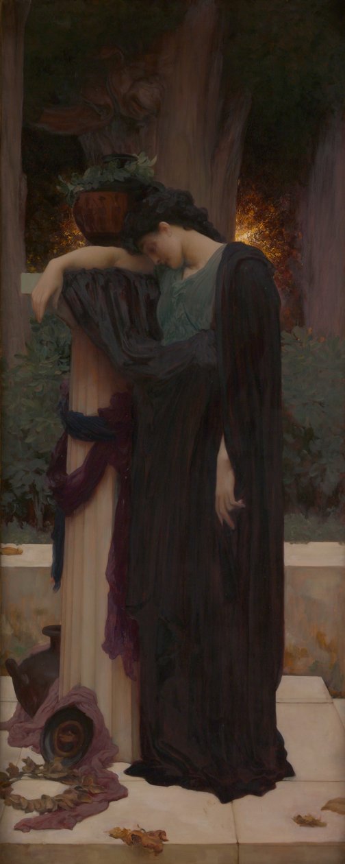 Lachrymae, 1894-95 körül (olaj, vászon) alkotó: Frederic Leighton