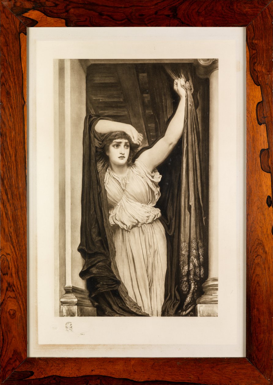 A hős utolsó órája (fotónyomat) alkotó: Frederic Leighton