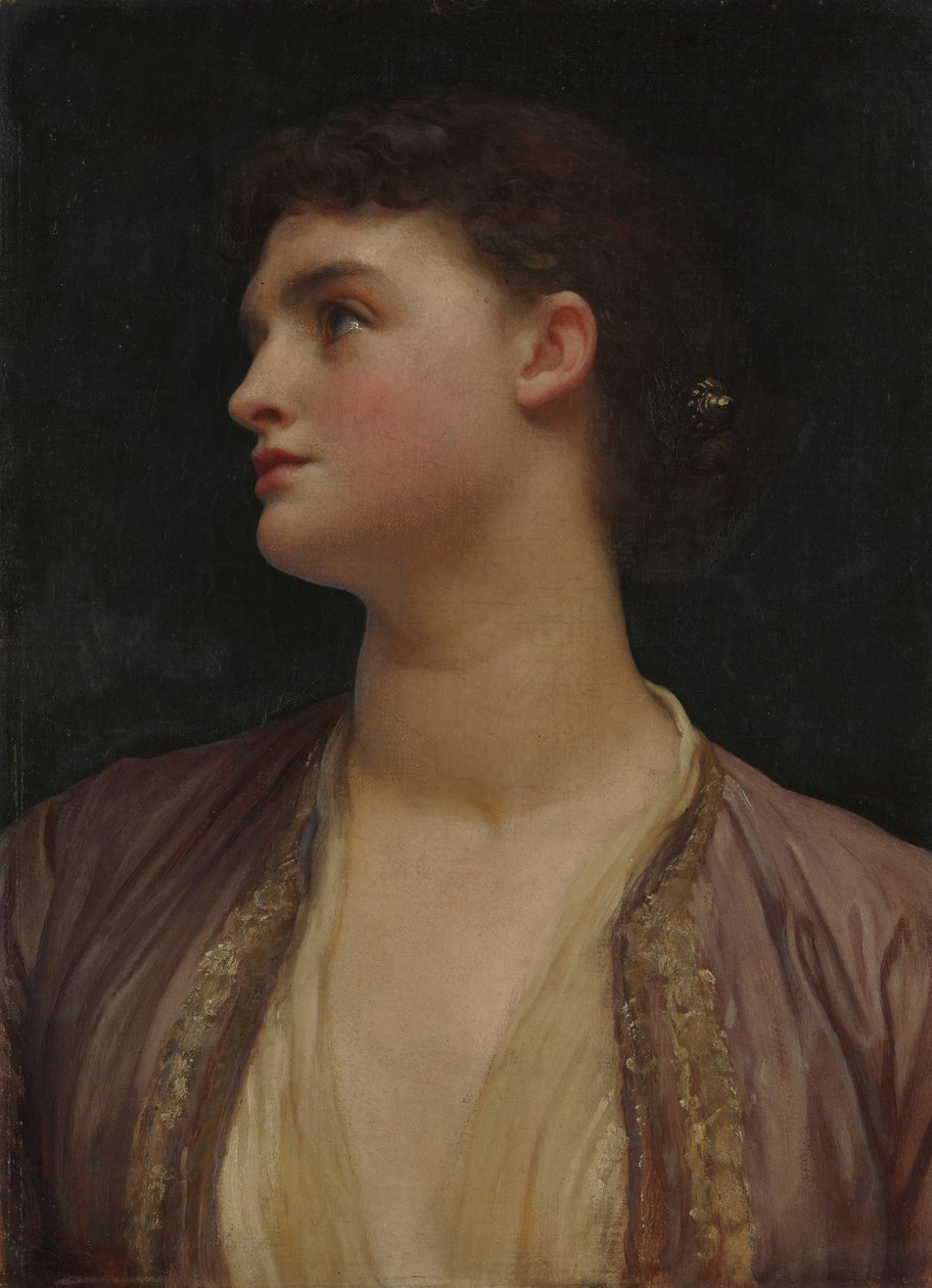 Lucia, valószínűleg az 1870-es évek végén. alkotó: Frederic Leighton
