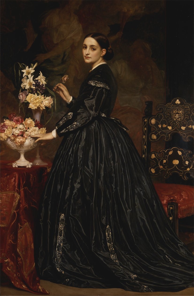 Mrs. James Guthrie [1866, Royal Academy of Arts, London, kiállítási katalógus] alkotó: Frederic Leighton