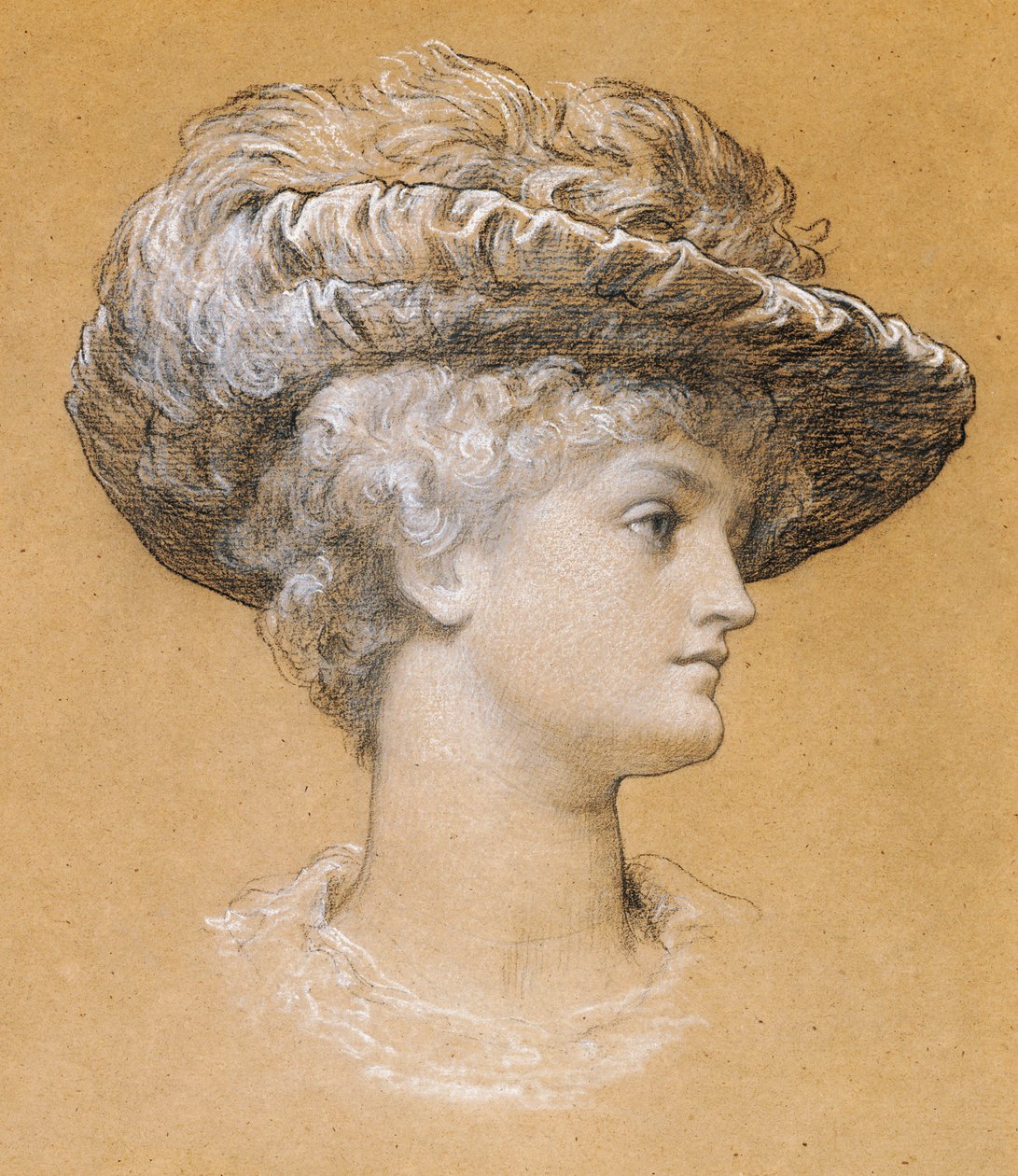 Dorothy Dene portréja, 1884 alkotó: Frederic Leighton
